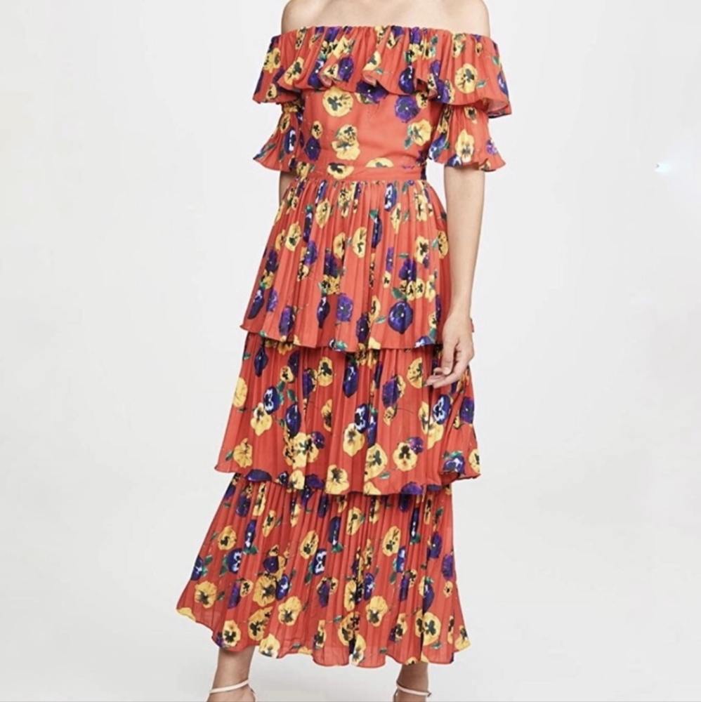 o.p.t Vimmy Dress Red Floral